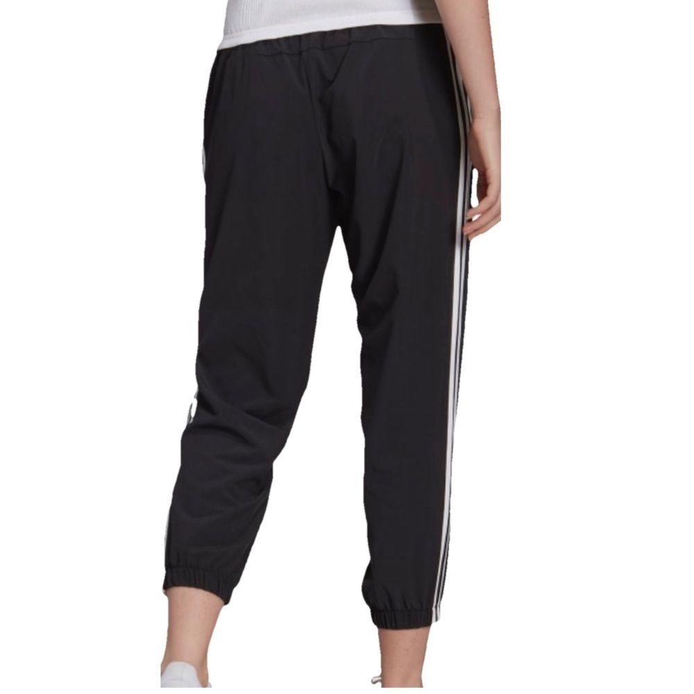 NWT Adidas White Stripes Pants 7/8 Cropped Size 2X 2XL XXL New $50 Activewear - Picture 4 of 14
